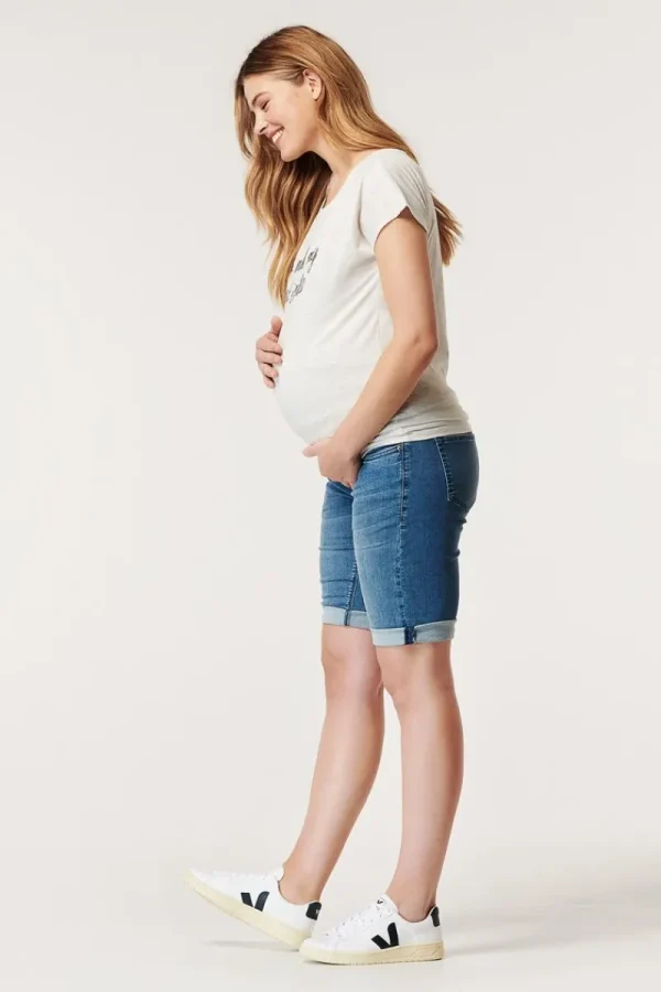 Noppies Jeans-Umstandsshorts Jeans Latta -